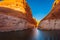 Antelope Canyon in reservoir Lake Powell