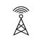 Antena icon. Media element icon