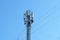 Antenna equipment for mobile cellular telephony