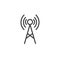 Antenna line icon