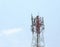 Antenna Transmission Tower and beautiful sky