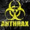 Anthrax virus concept background