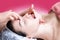 Anti-aging massage, anti-wrinkle treatment, facial skin care