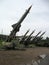 Anti aircraft air force missiles. Tochka-U. Russia or Ukraine Rocket launchers are ready to launch