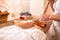 Anti-cellulite therapy with an extended wooden roller tool