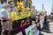 Anti Coal Seam Gas Protesters March onto Parliament House