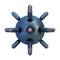 Anti-submarine bomb 3d rendering