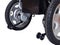 Anti Tap small Wheel to protect fall back as safety device. Motorized Electric wheelchair