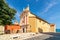 Antibes Cathedral and small town square