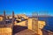 Antibes historic old town seafront and landmarks view