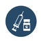 Antibiotic Vector Icon easily modify.