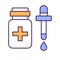 Antibiotic Vector Icon easily modify.