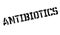 Antibiotics rubber stamp