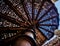 Antic iron stairs, located  Mehrangarh or Mehran Fort, Jodhpur, Rajasthan