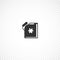 antifreeze jerrycan isolated solid icon