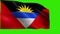 Antigua & Barbuda, Flag of Antigua and Barbuda - LOOP