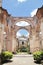 Antigua, Guatemala: Ruins of Cathedral of Santiago, built in 1545, and damaged by the big earthquake of 1773. UNESO World