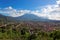 Antigua, viewed from Cerro de la Cruz, Guatemala, South America