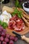 Antipasto. Wine Snack Set