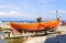 Antipaxos harbour fishing boat