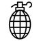 Antipersonnel bomb  Isolated Vector Icon which can easily modify or edit