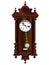 Antiquarian wooden clock