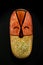 Antique  african Bakwele wooden mask