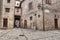 Antique alley in Spoleto, Umbria, Italy