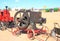 Antique American flywheel engine: Fairbanks Morse