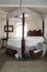 Antique Bedroom with Baby Cradle in St. Augustine Florida Oldest House