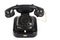 Antique black old dial telephone