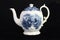 Antique Blue and White Teapot