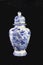 Antique Blue and White Urn