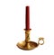 Antique Brass Candle holder