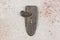 Antique brass keyhole lock cover