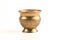 Antique brass pot