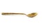 Antique brass spoon