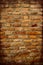 Antique Brick Wall with dark Frame