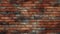 Antique Brick Wall Texture: Realistic Rendering With Light Red And Dark Brown