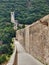 Antique bridge aqueduct in Sploleto, Italy