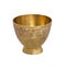 Antique bronze bowl