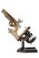 Antique bronze microscope