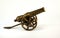 Antique bronze miniature cannon