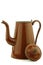 Antique brown enameled coffee pot