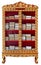 Antique cabinet with Buddhist Meditation Books