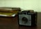 Antique camera brownie vintage style