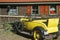 An antique car at the T-Lazy-7 Ranch in Aspen, Colorado