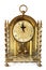 Antique Carriage Clock Isolated