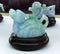 Antique Chinese Zodiac Animal Jade Dragon Teapot Dragons Teapot Design Kettle Precious Stone Rock Pot Sculpture Arts Craftsmanship