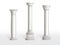 Antique classic stone ornate roman, greece pillars